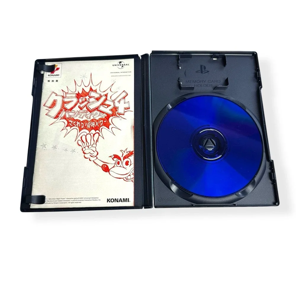 Crash Bandicoot 4 Sakuletsu‎ Majin Power PS2 PlayStation 2 Japan Import